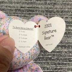 ty Beanie Baby ★ 2001年 Signature Bear 希少の画像