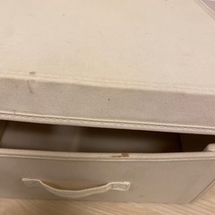 無印良品　折りたたみボックスBOXの画像