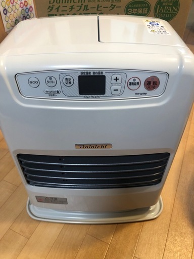 【引渡し済】未使用　ファンヒーター　ダイニチ　FHY-32TR8