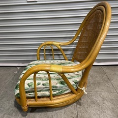 ラタン 座椅子 回転椅子 イスの画像