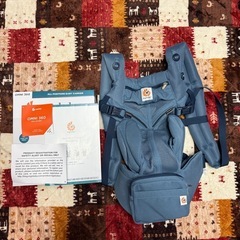 エルゴベビー オムニ360 クールエア メッシュ オクスフォードブルー抱っこ紐の画像