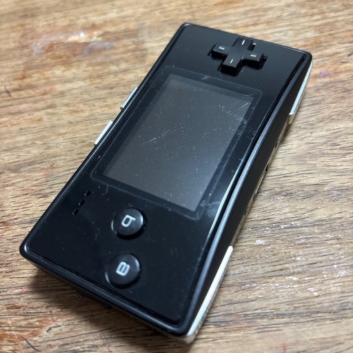 ゲームボーイミクロ ブラック gameboymicro black