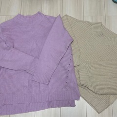ニット　２枚