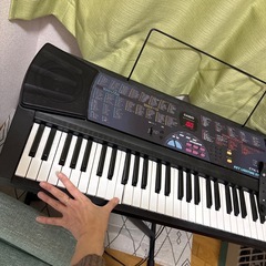 Casio  キーボード、キーボードラック　難ありの画像