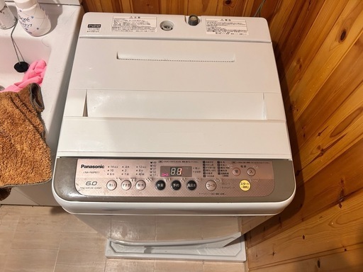 Panasonic 全自動洗濯機 NA-F60PB11（2018年製）? 