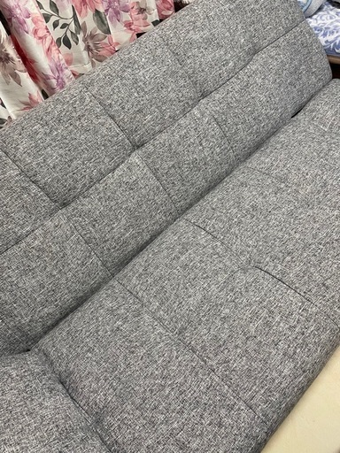 ※最終値下げ！　ニトリ　背もたれと肘掛けが動くソファーベッド　ソファベッド
