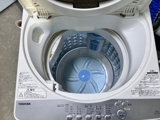TOSHIBA 全自動洗濯機 AW-5G6（2018年製）?