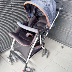 「Smart Angel（スマートエンジェル）」デ・ヨーネ レジェ DENIM ベビーカーの画像