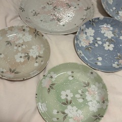 宇野千代お皿セットの画像