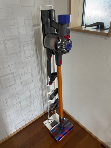 dyson V8 掃除機 スタンド付き
