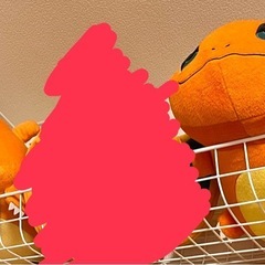 ポケモン　ヒトカゲ、リザードンぬいぐるみ