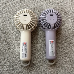 交換OK 3COINS ハンディファンまとめての画像