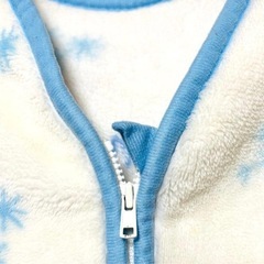 スリーパー Dreaming Bear 100 くま ブルー もこもこ 上着の画像