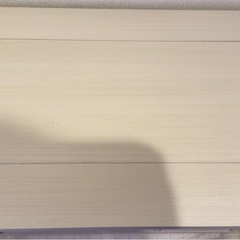 【取引完了】扉付きキッチンワゴン TKW-90 オフホワイトの画像