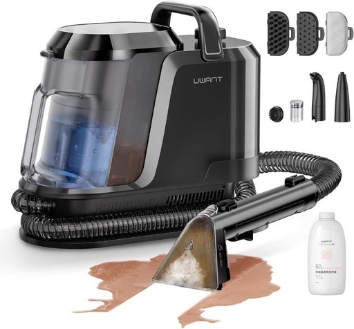 ⭐️新品⭐️uwant 100℃蒸気噴射 18000Pa超強吸引力スチームクリーナー 節約 uwant 100℃蒸気噴射 18000Pa超強吸引力スチームクリーナー