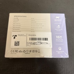 アイホン用ワイヤレスバッテリー新品未開封の画像