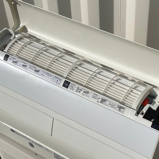 取付け可 ! !◇パナソニック エアコン 6畳用 2019年 自動お掃除 ナノイーX 高機能 100V CS-X229C 高圧洗浄済み