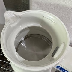 【大阪市福島区】タイガー魔法瓶 電気ケトル0.8L マットホワイトの画像