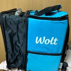 【背番号ナシ版】ニット帽付き デリバリーバッグ 保温保冷 の画像