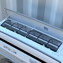 高年式！取付け可 ! ! ◇アイリスオーヤマ エアコン 6畳用 2024年製　内部クリーン 100V IRA-2205R 高圧洗浄済み ! !の画像