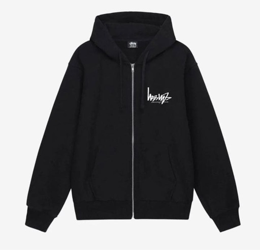 激レア STUSSY FLIPPED HOODIE ZIP 正規品ステューシー 逆ロゴ せ