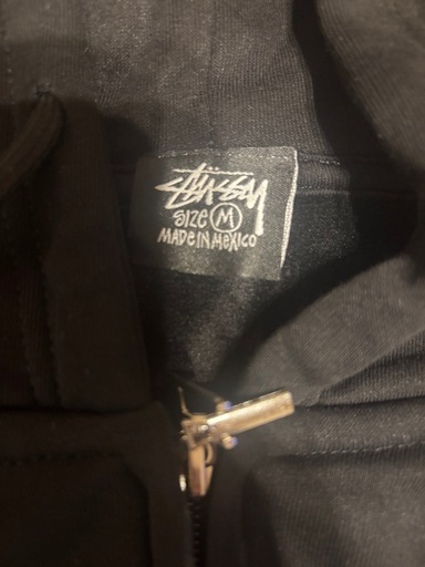 激レア STUSSY FLIPPED HOODIE ZIP 正規品ステューシー 逆ロゴ せ