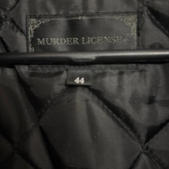 激レア　ピーチ起毛モッズコート　マーダーライセンスの画像