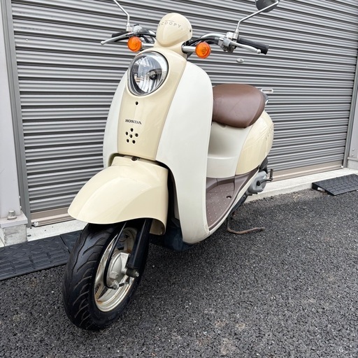 4429.低走行　スクーピーi バッテリー、シート新品　デジタルメーター　千葉県柏市　即日配送、自走引き取りも可能