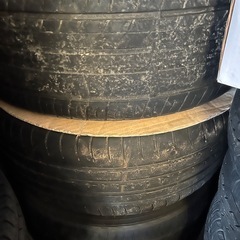 19インチ夏タイヤ、アルミセット、中古の画像
