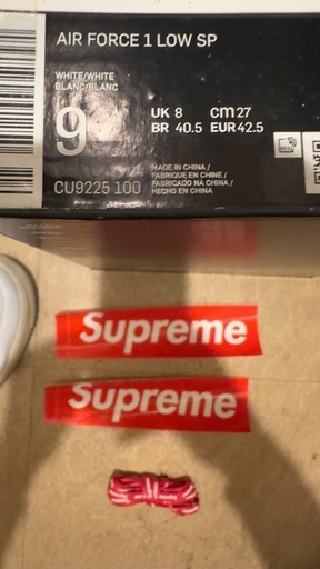 NIKE(エアフォース1)×supreme