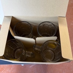 新品未使用❗️ 非売品❗️角ハイジョッキ4本セットの画像