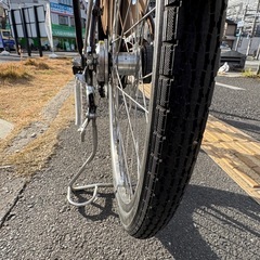 中古24㌅ブリヂストン　ベルト式電動アシスト自転車　B400 大阪の画像