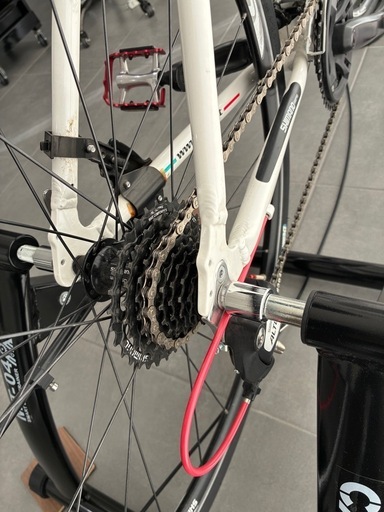※バラ売もok ジオスミストラル　クロスバイク　サイクルトレーナー　空気入れ　柔らかサドルカバー付き