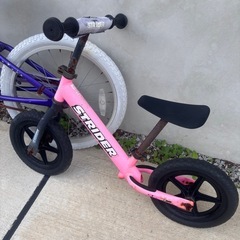 ジャンク 自転車 ストライダーの画像