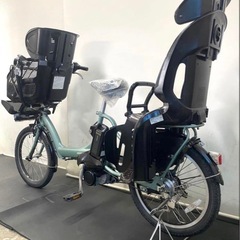 1年保証　1都4県全域送料無料　ブリヂストン　20インチ　子供乗せ　3人乗り 電動アシスト自転車の画像