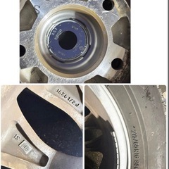 アルミ付きスタッドレスタイヤ中古　215/65/16の画像