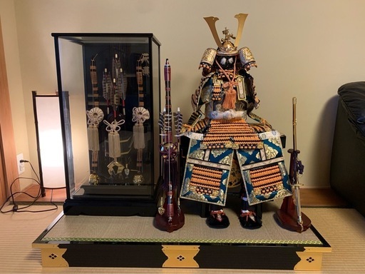 値下げ中✨端午の節句✨鎧兜と破魔矢セット