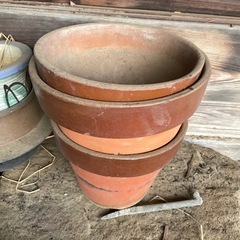 植木鉢などの画像
