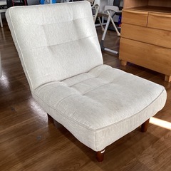 一人掛けリクライニングソファー【町田市再生家具】252870の画像