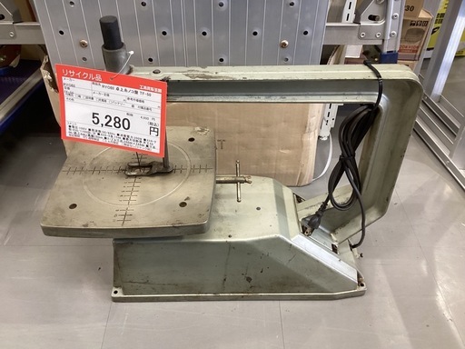 【中古C】 
RYOBI(リョービ) 卓上糸ノコ盤 TF-50