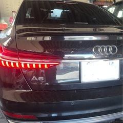 令和4年式 アウディA6 ディーゼル｜低走行3.8万km｜車検R9/4｜タイヤ・バッテリー新品｜純正ドラレコ｜極上車 の画像