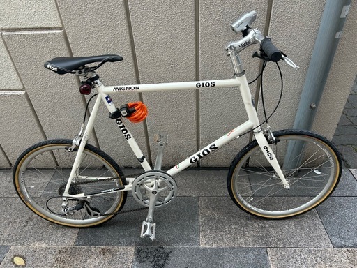 GIOS MIGNON ホワイトミニベロ