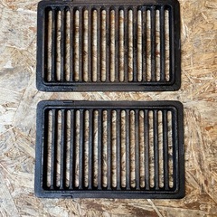 C(7780) 卓上 ハイロースター 平型 S-8SH 都市ガス用 タチバナ製作所 ステンレス 平ロストル2枚 焼肉用 業務用 飲食店 焼肉屋 店舗用 中古の画像