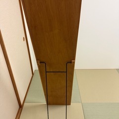 鏡　ミラー　姿見　木枠
の画像