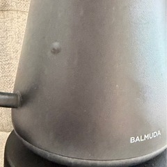 BALMUDA バルミューダ　電気ケトル　ブラックの画像