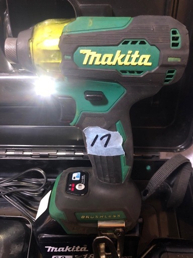 マキタ18vインパクトドライバTD157D中古美品オリジナルハウジング