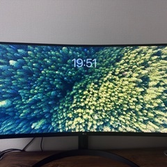 LG ウルトラワイドモニター 34インチの画像