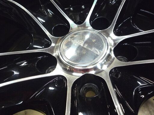 ホイール付きタイヤ4本セット WALD JARRET ヴァルド ジャレット 22インチ 9J 5穴 PCD114.3 ET33 YOK