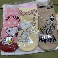 【スヌーピー】靴下6足セットの画像