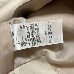 【earth music&ecology】ウエストベルト付き　トレンチコート　Fの画像